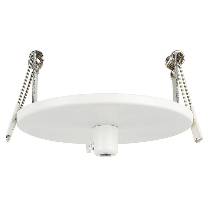 HV9705-9005-WHT-RND - 100mm Round Recessed Canopy White