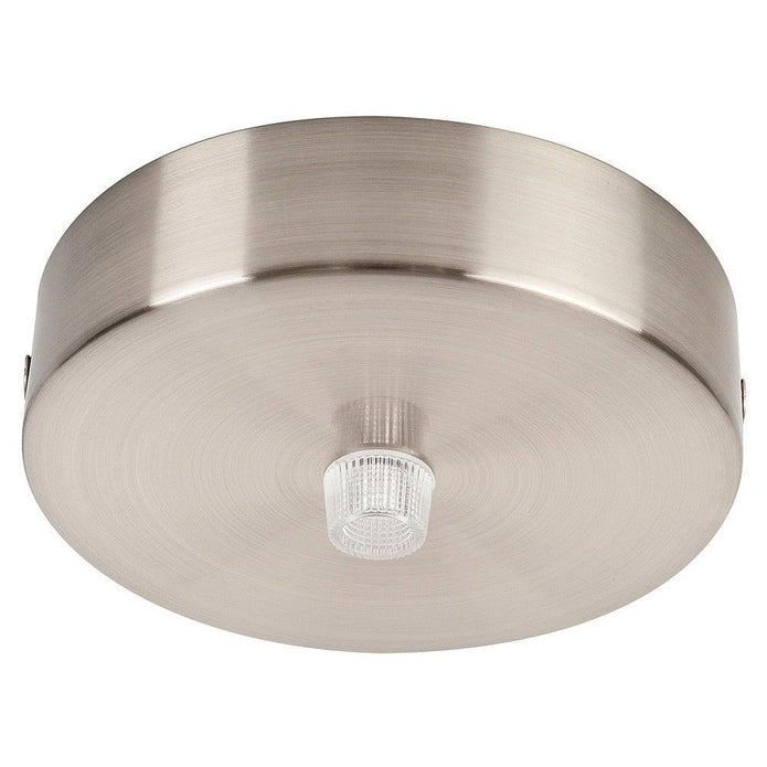 HV9705-9025-SCH-RND - 100mm Round Canopy Satin Chrome