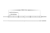 HV9722-IP20-128-5K - 9.6w 24v DC IP20 LED Strip 5500k