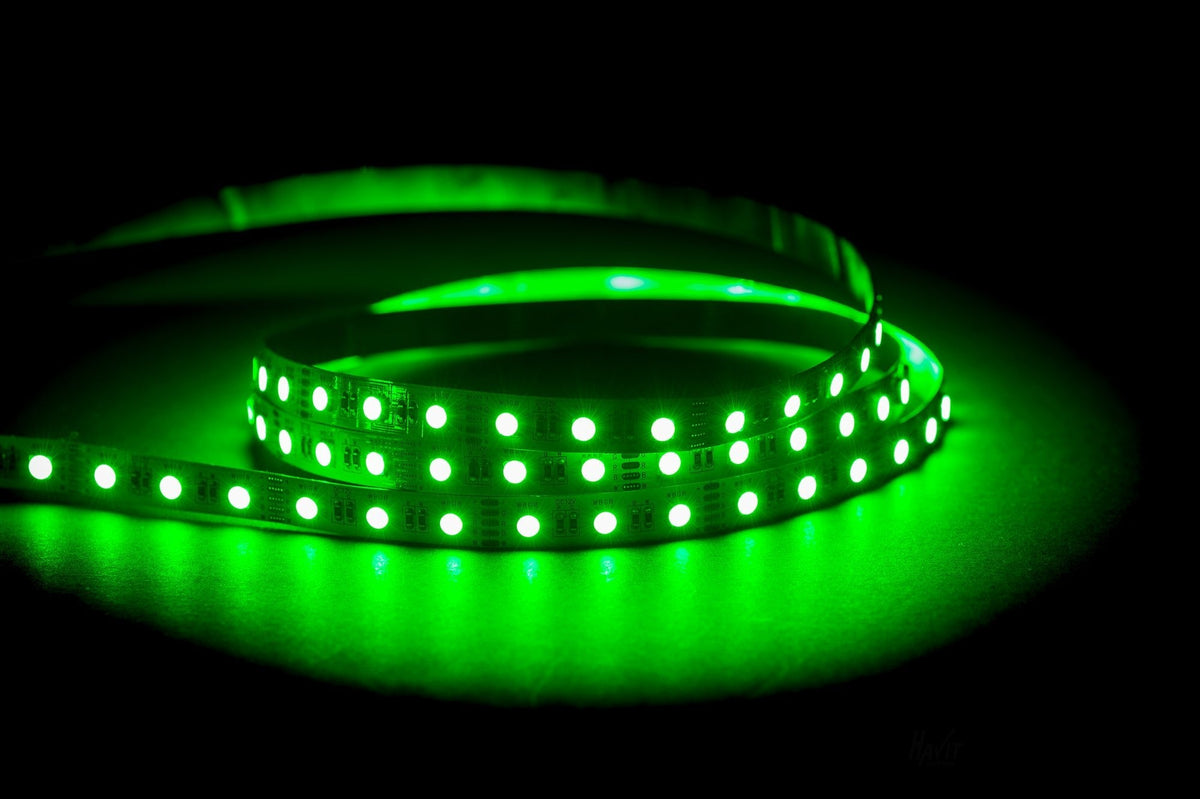 HV9751-IP20-60-RGBC - 14.4w IP20 RGB + 5500k LED Strip (RGBC)