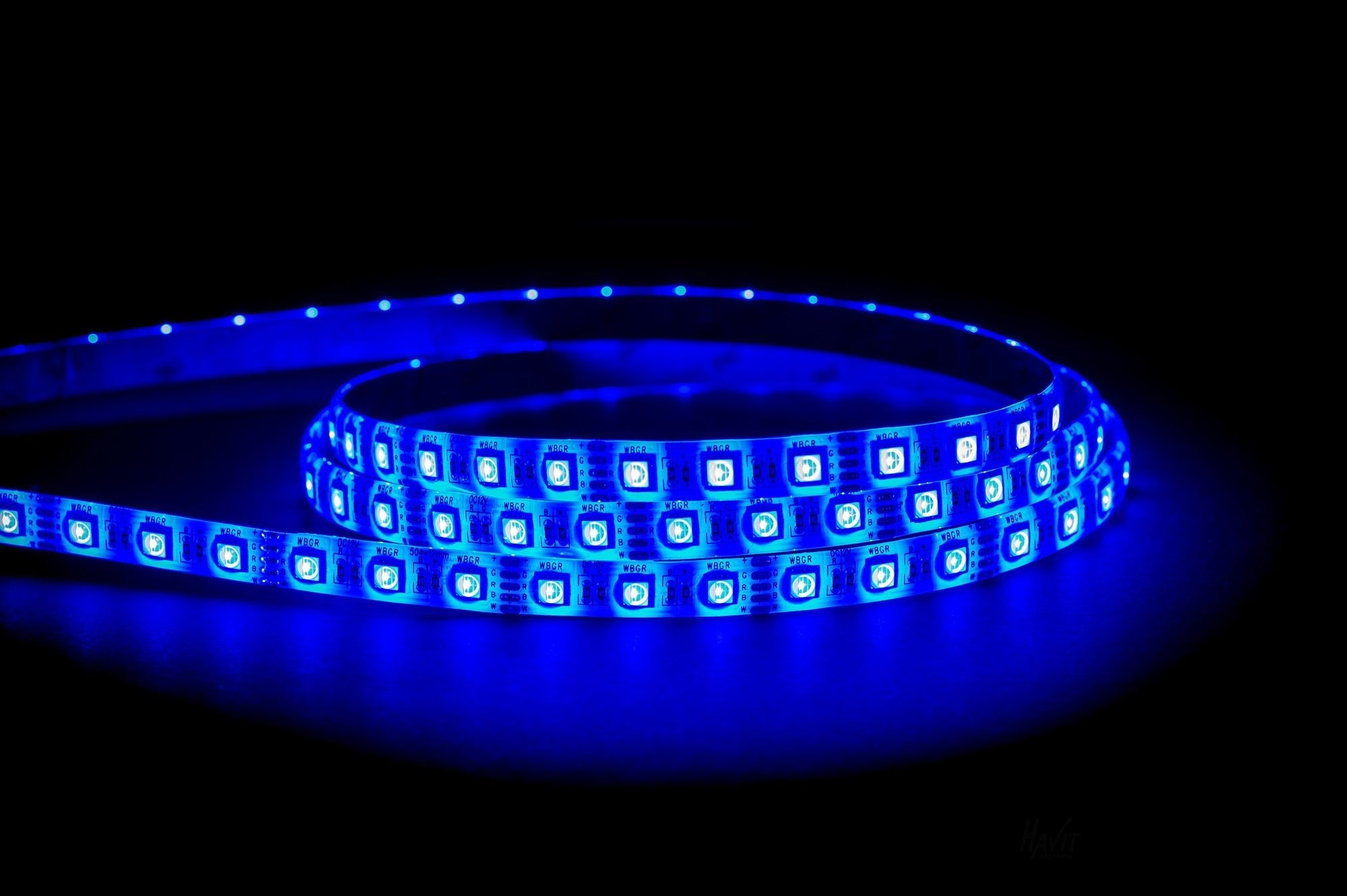 HV9751-IP54-60-RGBC - 14.4w IP54 RGB + 5500k LED Strip (RGBC)