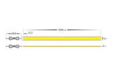 HV9761-IP20-1280-4K - 15W Strip Lighting - IP20 / Per Metre