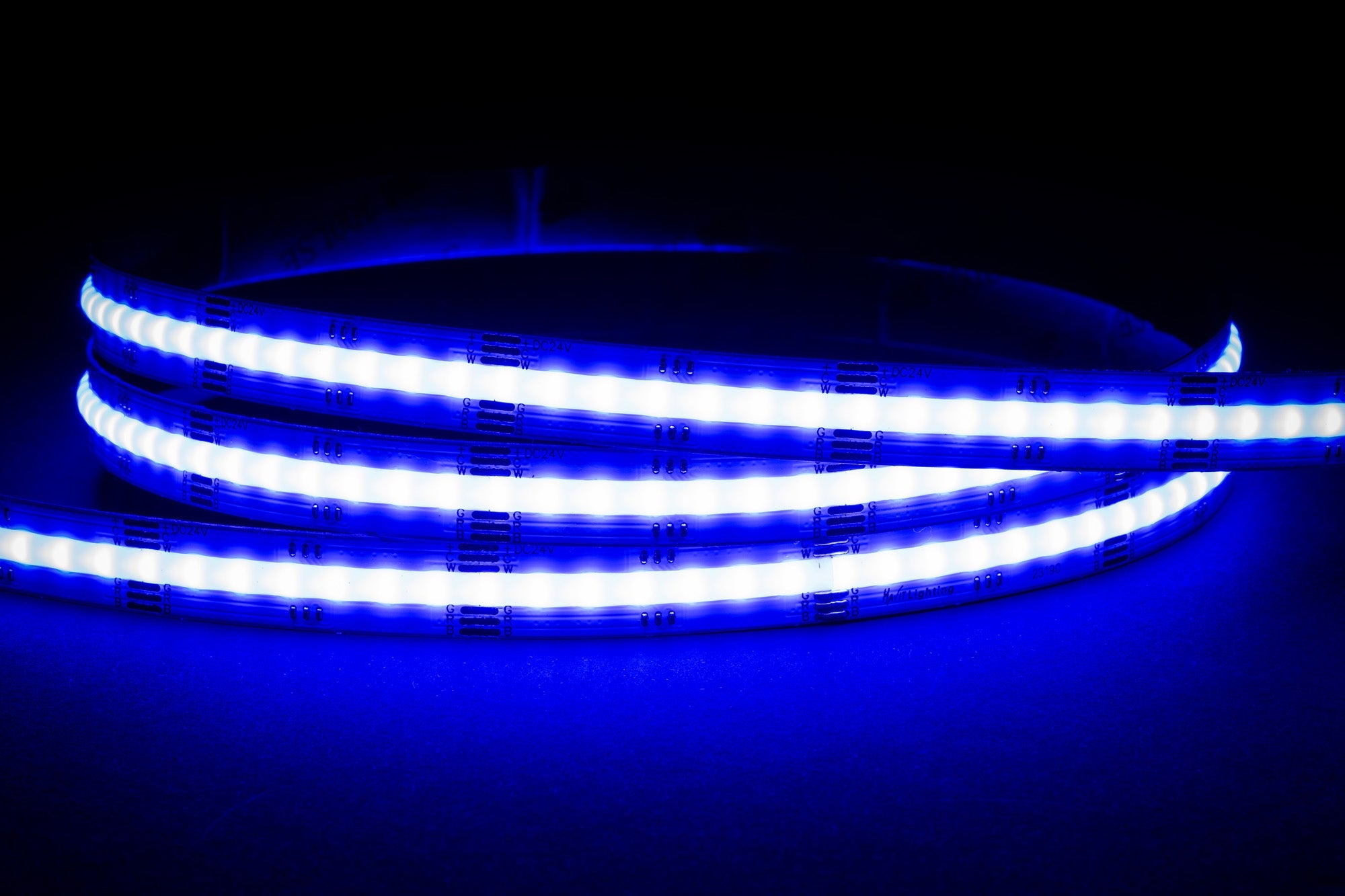 HV9761-IP20-840-RGBCW - 20w IP20 24v DC COB RGBCW LED Strip