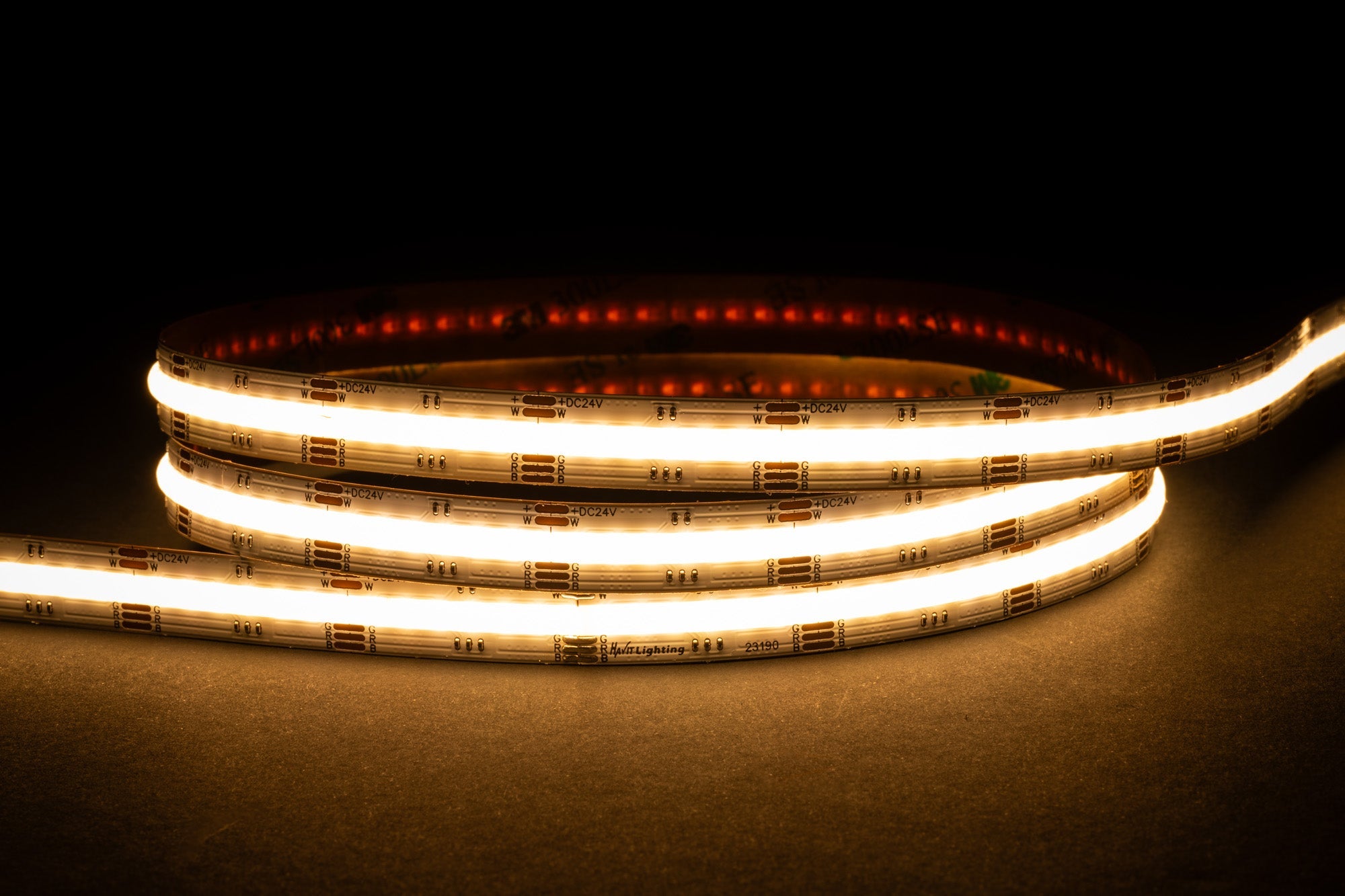 HV9761-IP20-896-RGBW - 20w IP20 COB RGBW LED Strip