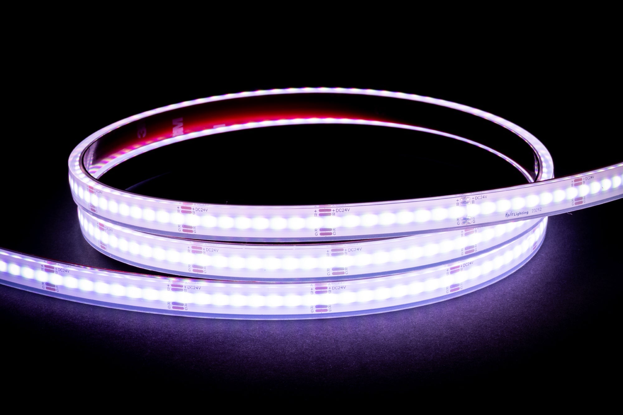 HV9761-IP67-480-RGB - 15w IP67 COB RGB LED Strip