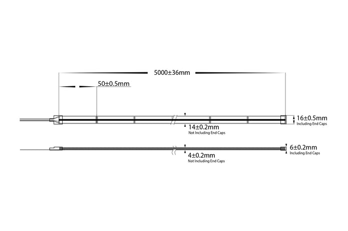 HV9761-IP67-896-RGBW - 20w IP67 COB RGBW LED Strip