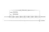 HV9783-IP20-120-5K - 24w IP20 LED Strip 5500k
