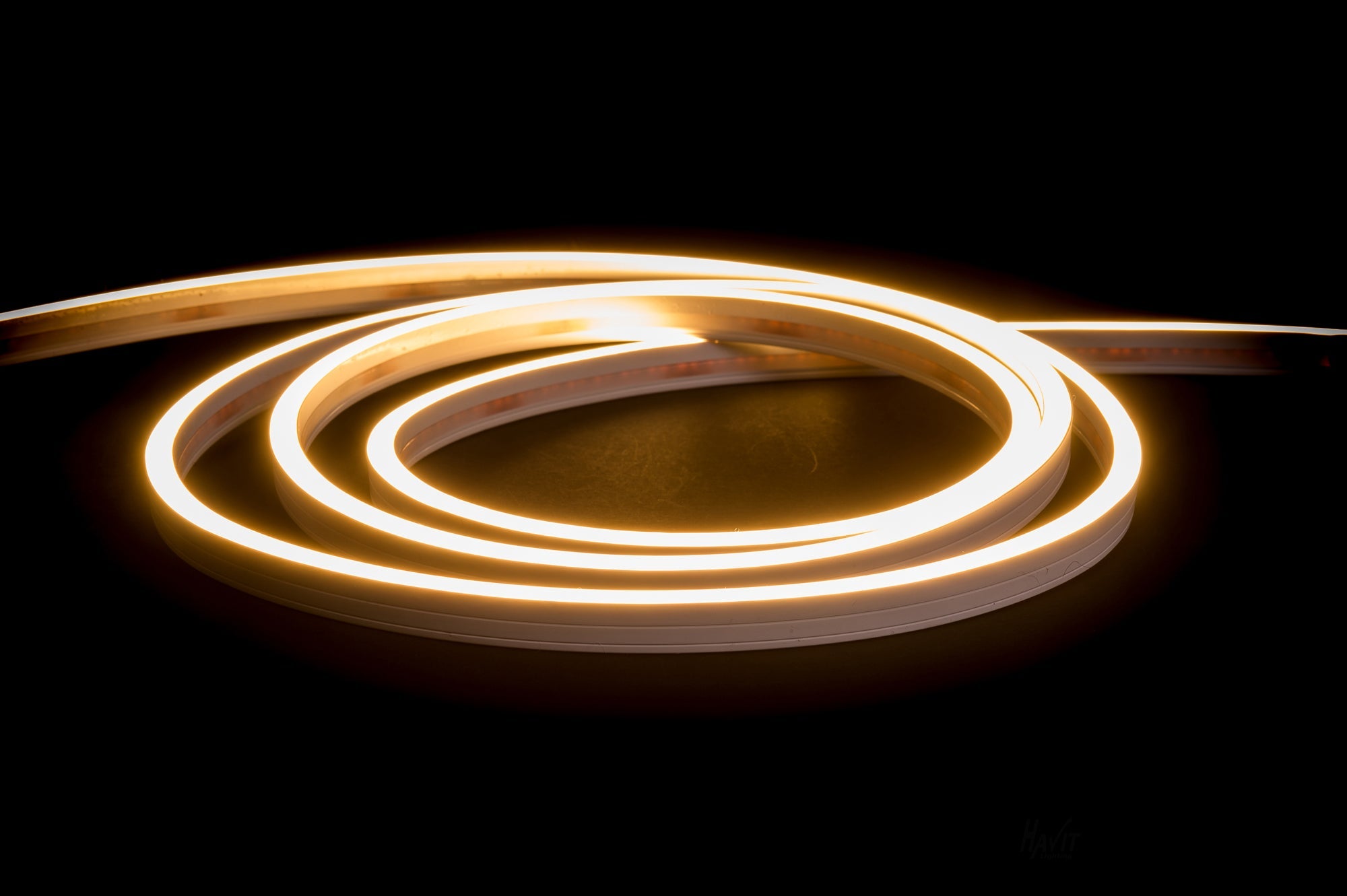 HV9792-IP67-140-3K - 14.4w IP67 24v DC HaviFlex Side Bend Flexible Neon LED Strip 3000k