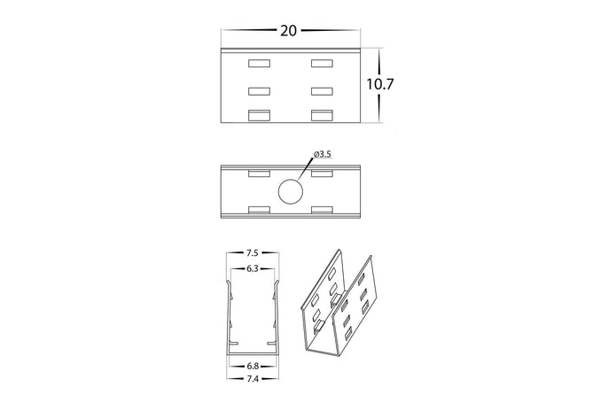 HV9792-IP67-140-4K - 14.4w 140LED Haviflex 6.5mm X 11mm - IP67 / Per Metre
