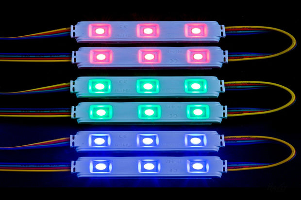 HV9794-IP65-RGB - 0.72w IP65 12v DC Signage Modules RGB