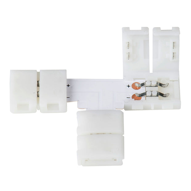 HV9941-T - T Shape EZI Tail to suit IP20 Single Coloured LED Strip