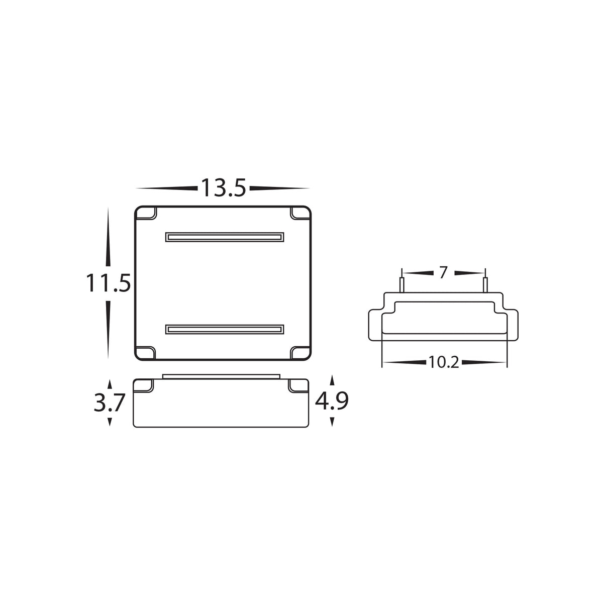 HV9961 - LED Strip Joiner to suit IP20 10mm PCB LED Strip
