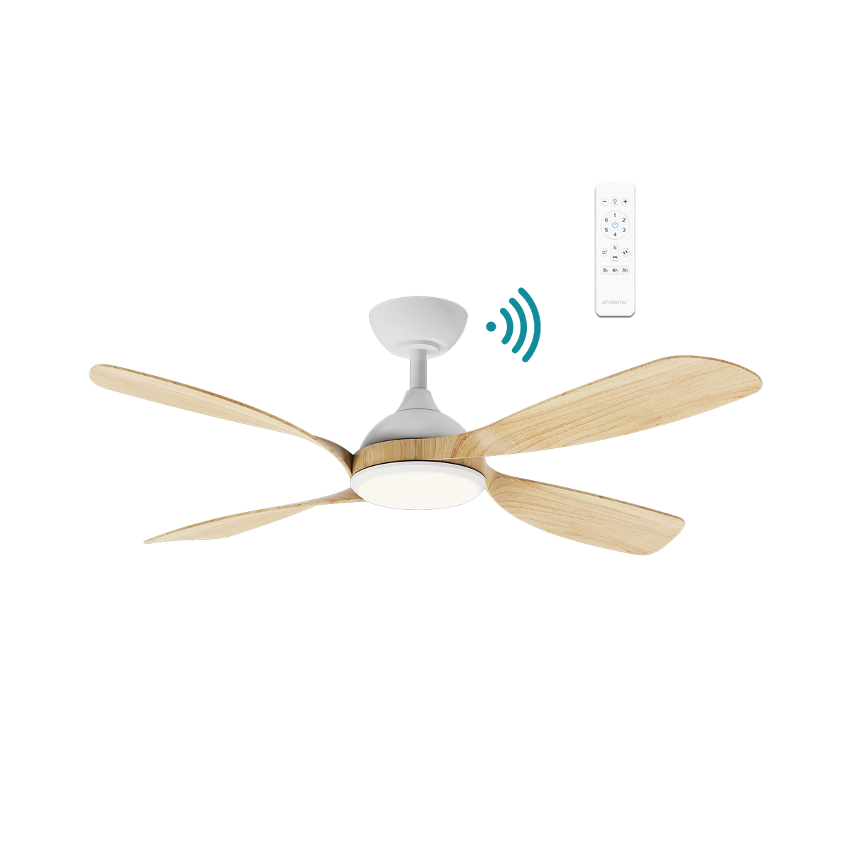 Hampton DC 1320mm 4 ABS Blade WIFI & Remote Control Ceiling Fan