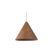 Hugo 1 Light E27 Conical Pendant