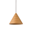 Hugo 1 Light E27 Conical Pendant
