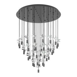 Comareira Hanging Light 43X 1.8W LED Tri-Colour Nickel Nero
