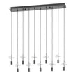 Comareira Hanging Light 10X2.1W LED Tri-Colour Nickel Nero