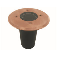 Thumbnail for IP67 120mm Faceplate MR16 12v Recessed Round In-Ground Up Light in Copper