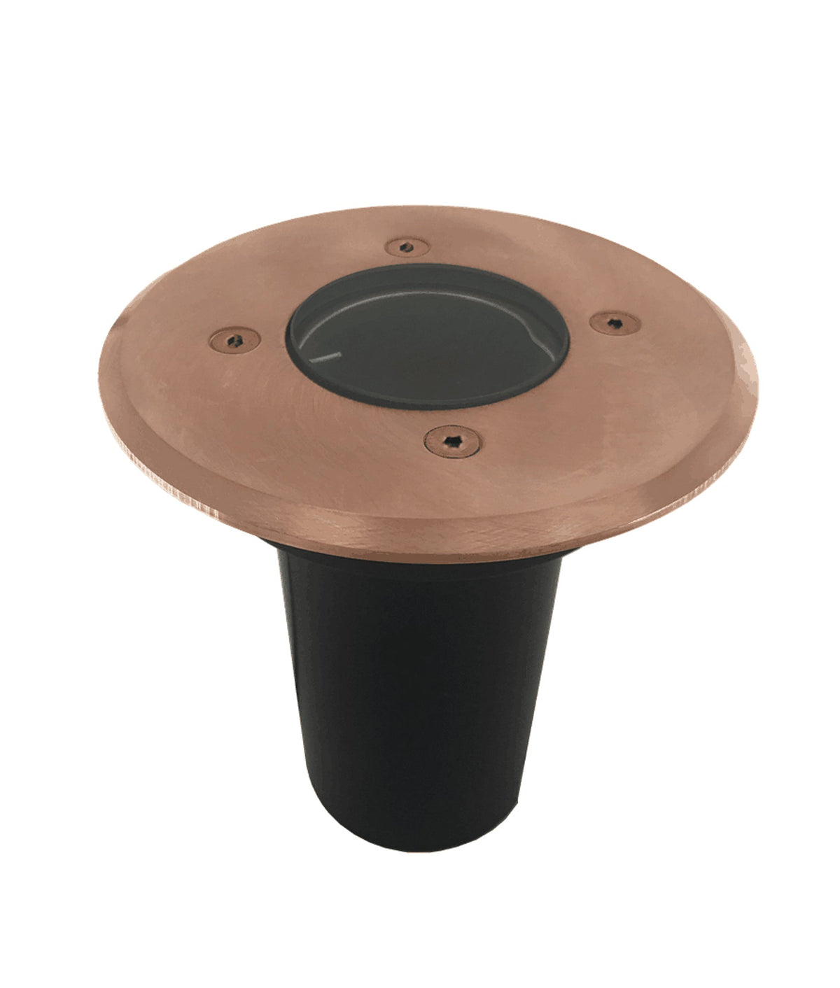 MR16 Inground Up Light IP67 (Round / Solid Copper Faceplate)