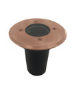 MR16 Inground Up Light IP67 (Round / Solid Copper Faceplate)