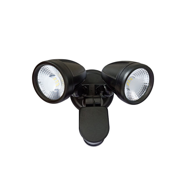 Illume Twin 10W 5000K IP44 Exterior Sensor Spot