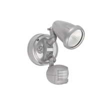 Thumbnail for Illume 10 Watt Single Exterior Spot Light in Silver with Sensor