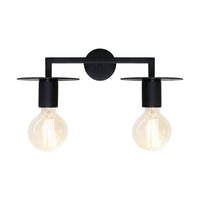 Thumbnail for Inka 2 Light Wall Light Black