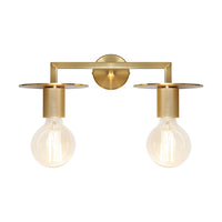 Thumbnail for Inka 2 Light Wall Light Gold