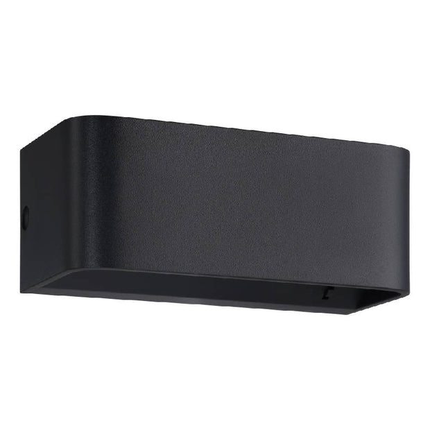 Sania 4 Black 11W 3CCT 200mm LED Wall Light