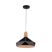 Illusion 300 Large Black 1 Light Pendant - P1235ILL30BLK