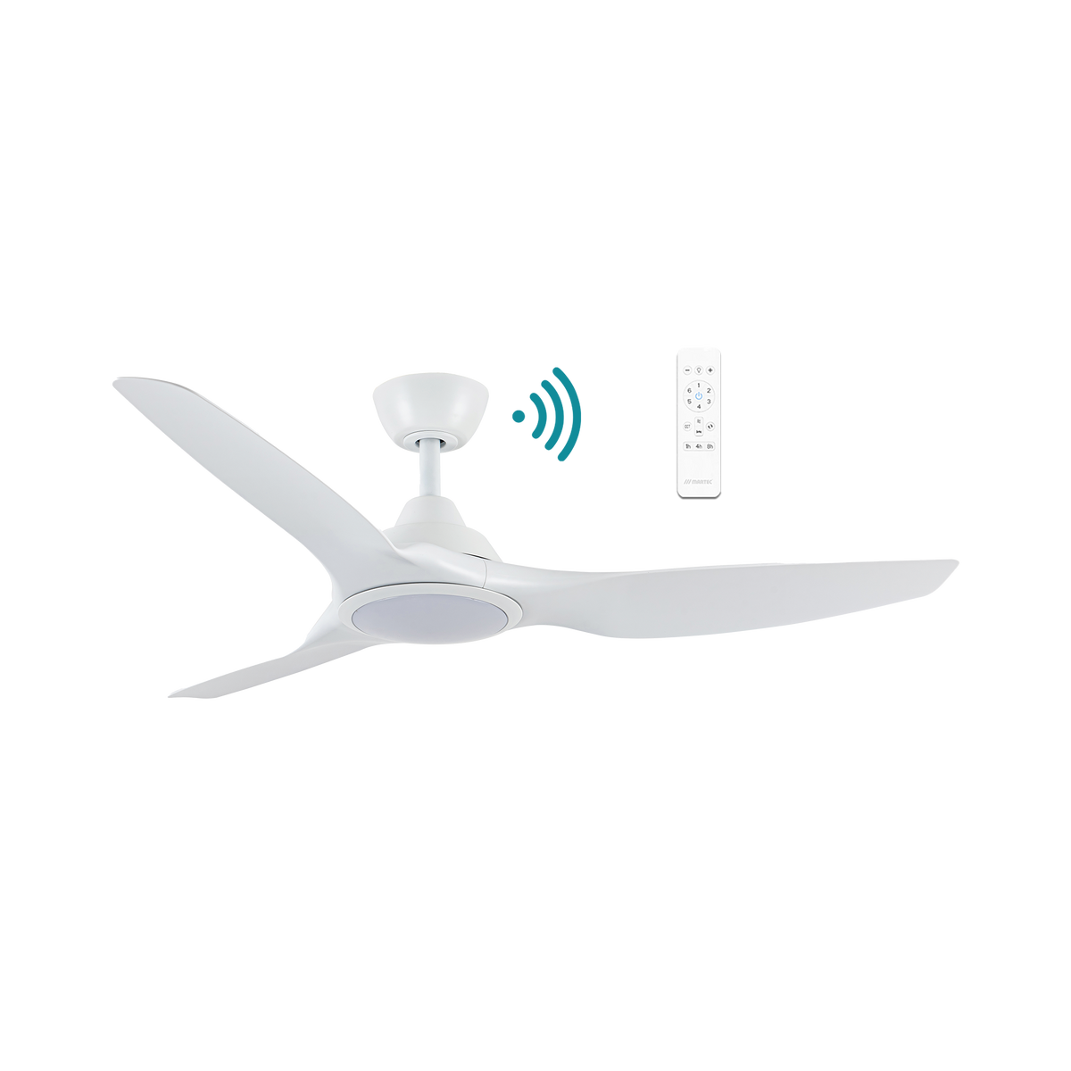 Impact DC 1320mm 3 ABS Blade WIFI & Remote Control Ceiling Fan