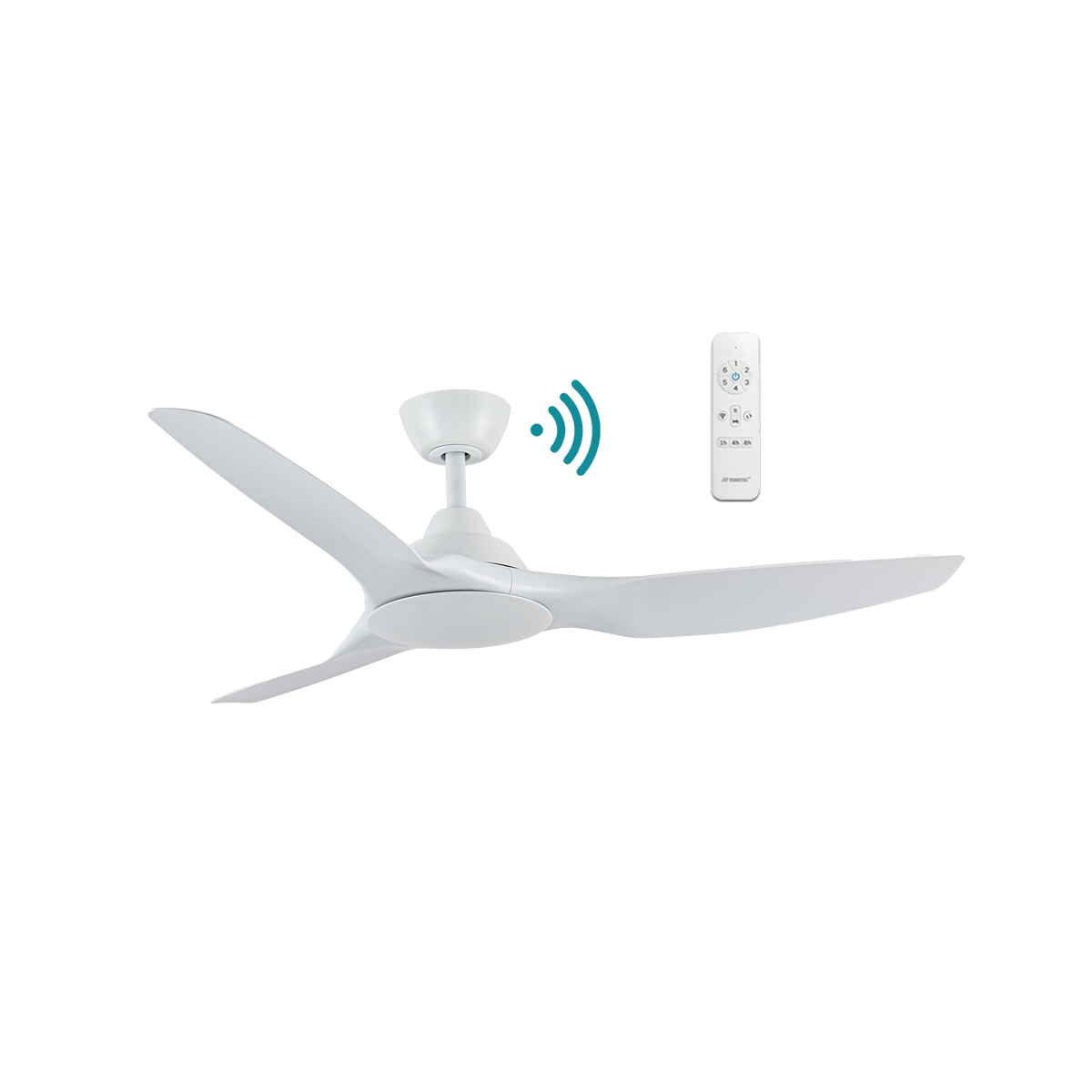 Impact DC 1320mm 3 ABS Blade WIFI & Remote Control Ceiling Fan
