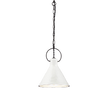 Ivy 1 Light 24cm E27 Porcelain Pendant