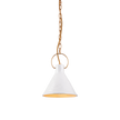 Ivy 1 Light 24cm E27 Porcelain Pendant