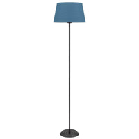 Thumbnail for Jaxon Floor Lamp in Black with Blue Shade