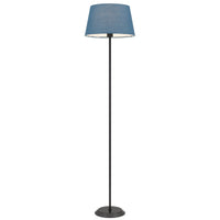 Thumbnail for Jaxon Floor Lamp in Black with Blue Shade