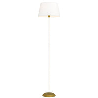 Thumbnail for Jaxon Floor Lamp in Gold with Ivory Shade