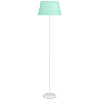 Thumbnail for Jaxon Floor Lamp in White with Green Shade