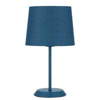 Thumbnail for Jaxon Table Lamp in Blue with Blue Shade