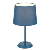 Thumbnail for Jaxon Table Lamp in Blue with Blue Shade