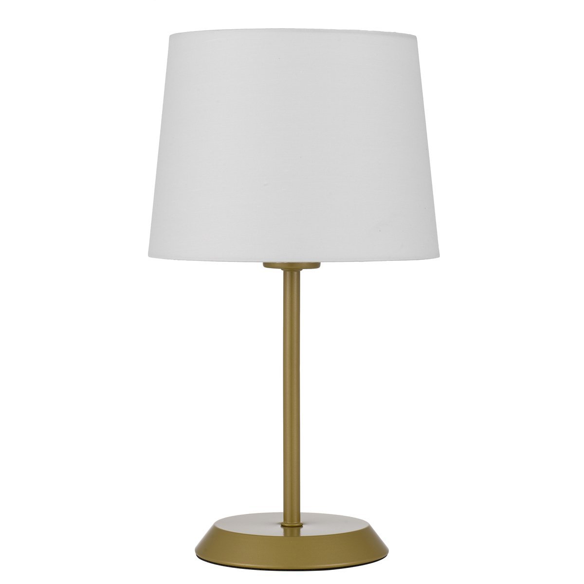 Jaxon Table Lamp in Gold with Ivory Shade