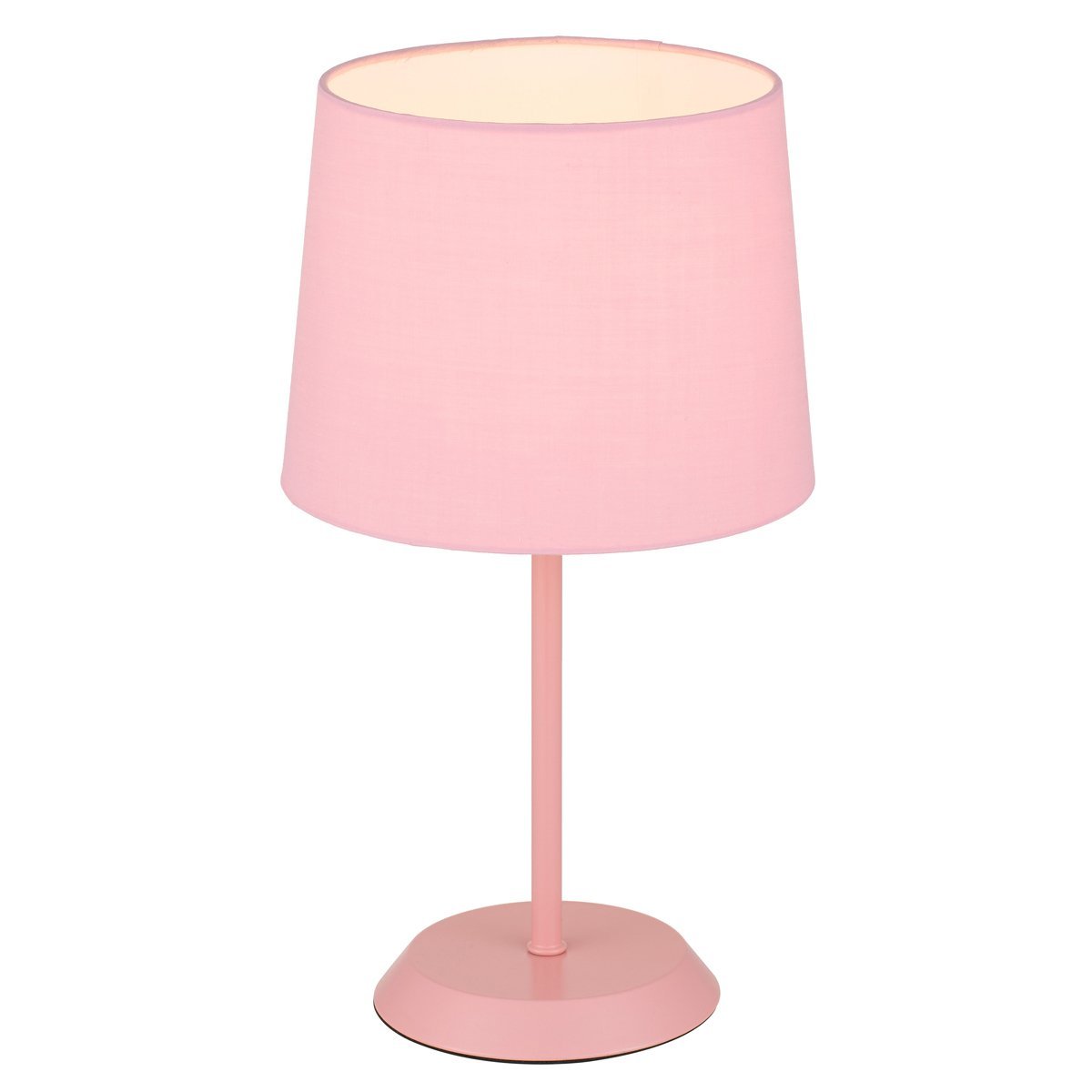 Jaxon Table Lamp in Pink with Pink Shade