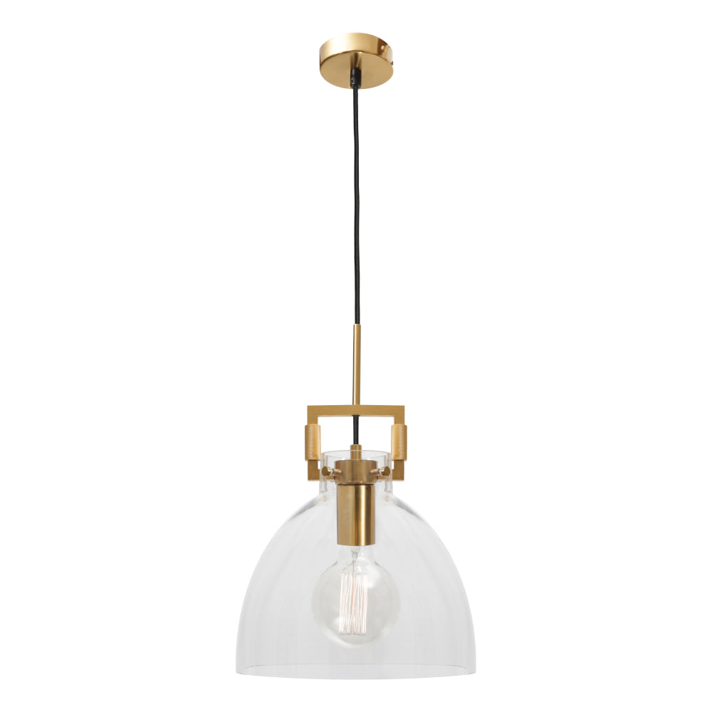 Jean 1 Light Pendant Gold
