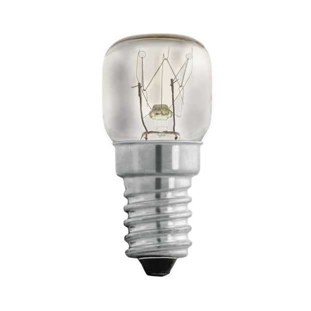 15W E14 HALOGEN T22 CLEAR 300° OVEN PILOT 