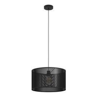 Thumbnail for MANBY PENDANT LIGHT 1X40W E27 BLACK 