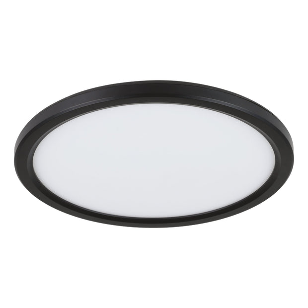 ROMEO OYSTER 18W LED TRI-COL BLACK 220MM 
