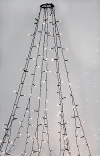 Thumbnail for TREE LIGHTS X360 LED CRISPOT LIGHT WHITE 2M MULIGHTI-STRAND
