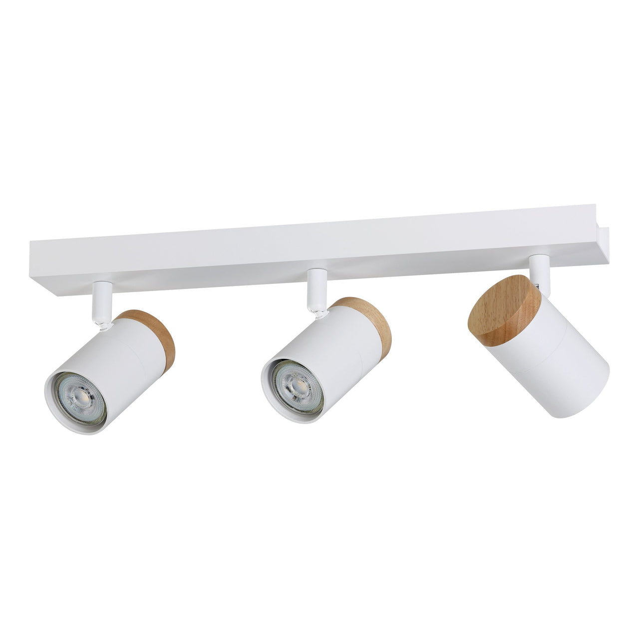 CARTAGENA SPOT LIGHT 3X5W LED 4000K WHITE/WOOD