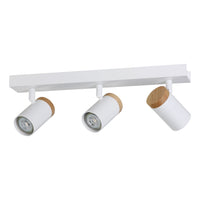 Thumbnail for CARTAGENA SPOT LIGHT 3X5W LED 4000K WHITE/WOOD