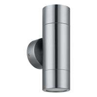 Thumbnail for FREMANTLE EXTERIOR WALL LIGHT 2X5W LED TRI-COL TITANIUM UP/DOWN